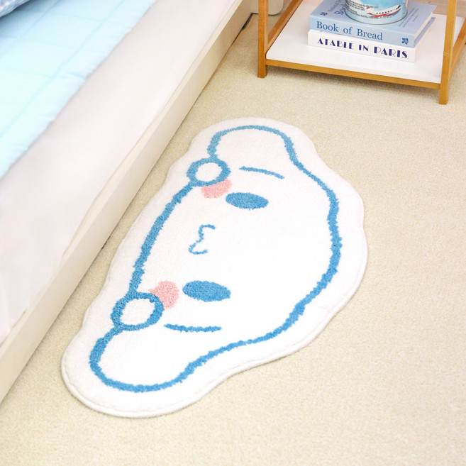 나라홈데코 산리오 캐릭터즈 빼꼼 시나모롤 러그