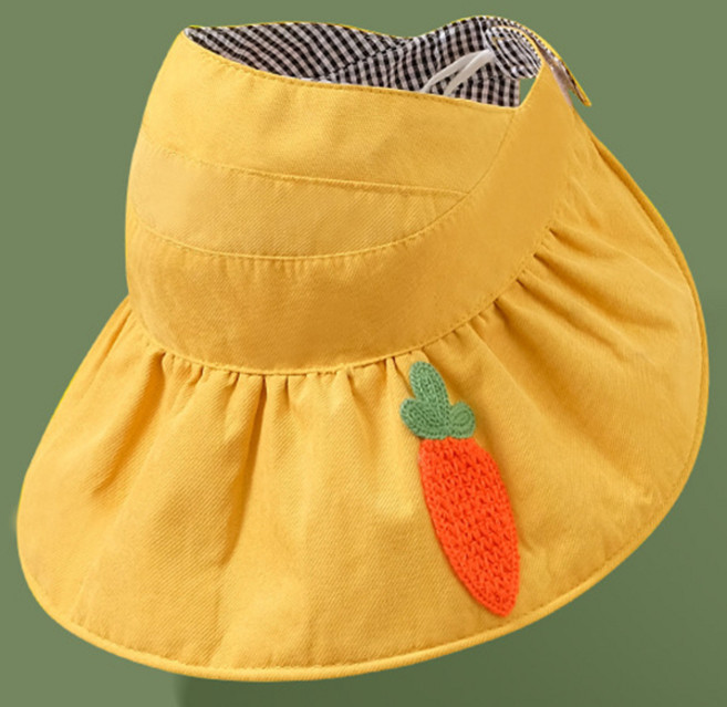 조이멀티 엄마랑 아기랑 트윈 유아용 양면 벙거지 썬캡