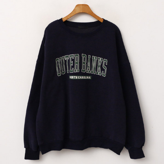 엔비룩 여성용 뱅크 양기모 맨투맨