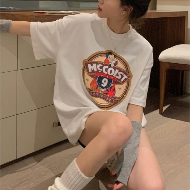 Goodif 女款 Lady McCoyist 復古寬鬆短袖T恤