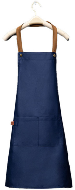 라이프핏 미술 작업용 방수 앞치마, 네이비