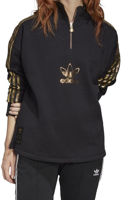 adidas 愛迪達 四分之一拉鍊上衣 GK172