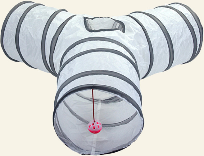 데이소이 고양이 베이직 접이식 터널, Y형, 1개