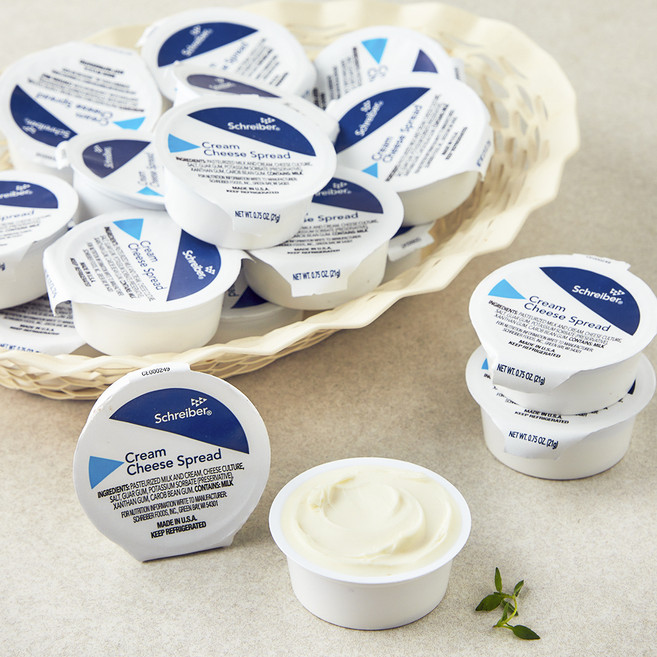 슈라이버 크림치즈 컵 20개입, 21.26g, 1개