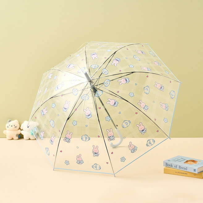 버터 마린 스크래빗 투명 우산