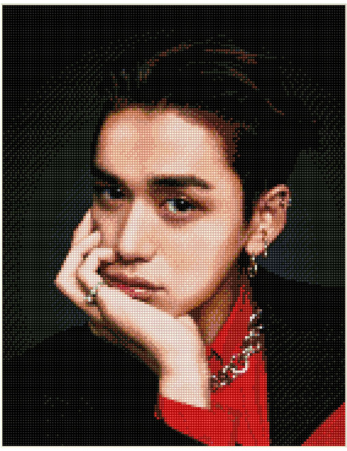 DIY CUBIC PAINTING NCT, LUCAS, 1套