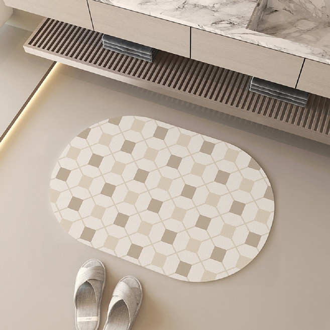 軟珪藻土地墊, 半安, 2個