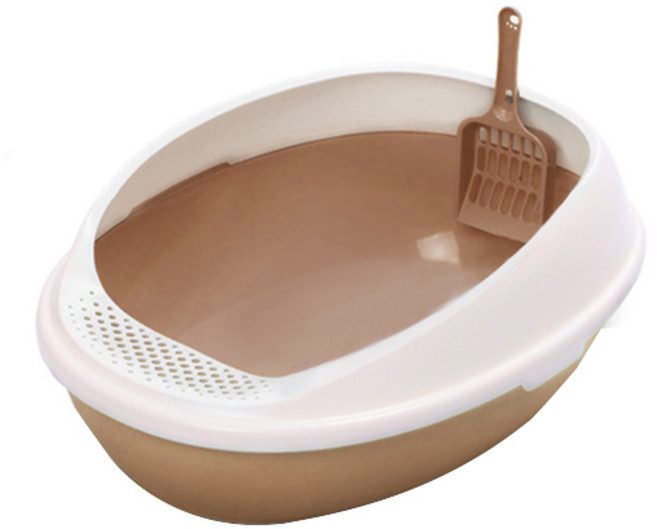 SAY COCOA 고양이 거름망 화장실, 브라운(JT6972), 1개