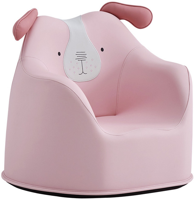 코코리에또 마카롱 퍼피 1인용 유아소파, 마카롱 핑크