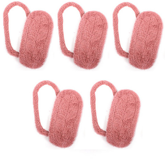 청소슬리퍼 리필패드 세트, 5세트, 핑크