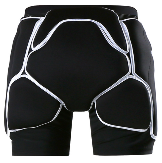 프라임 스키 / 보드 엉덩이 보호 패드, 블랙