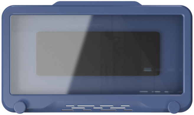 메이크마인 욕실 아이패드 방수 휴대폰 태블릿 케이스 받침대 블루, 1개입, 1개