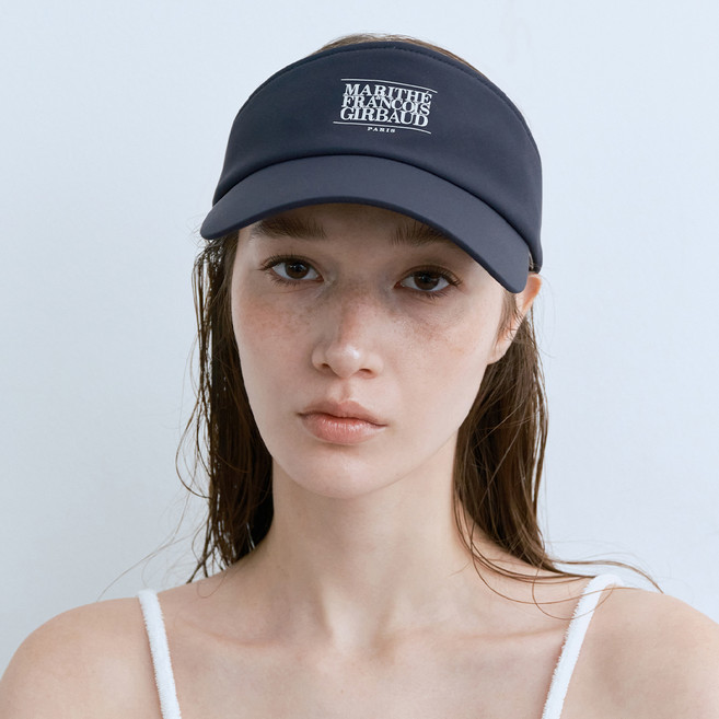 MaritheFrancoisGirbaud MOUVEMENT CLASSIC LOGO SUN VISOR