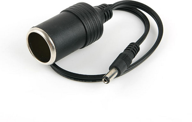 컴스 차량용 시가잭 DC 5.5 전원 변환 컨버터 12V 20cm BE147