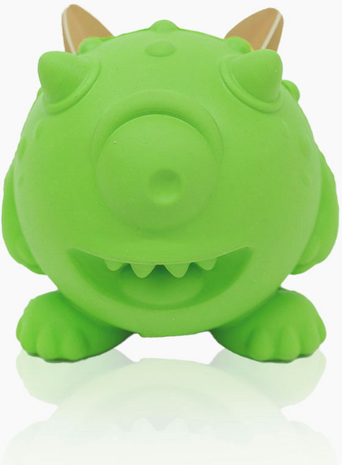 페슬러 강아지 네추라 너리쉬 덴탈트릿 노즈워크 장난감 그린 몬스터, 혼합색상, 1개