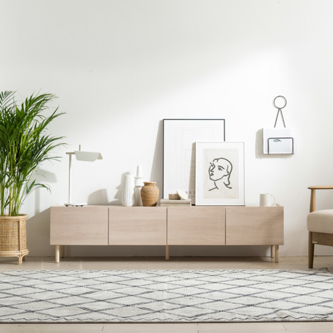 리바트 오트 1800 거실장, 오크