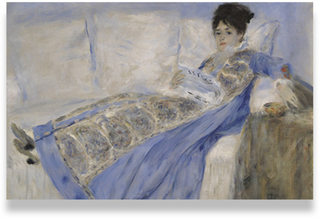 소소한감성 캔버스 프린팅 액자 명화시리즈 오귀스트 르누아르 SSO-Ar28, 우드