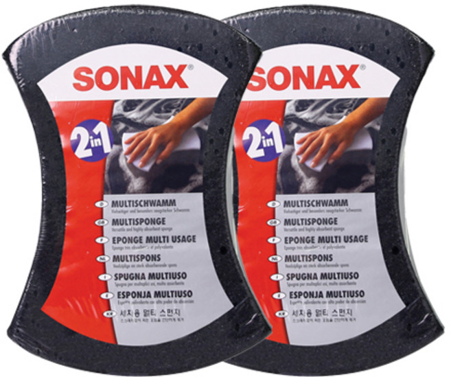 소낙스 멀티 스펀지, 2개, 블랙