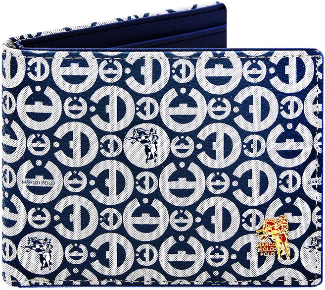 marco polo 男款LOGO印花短夾 MP087