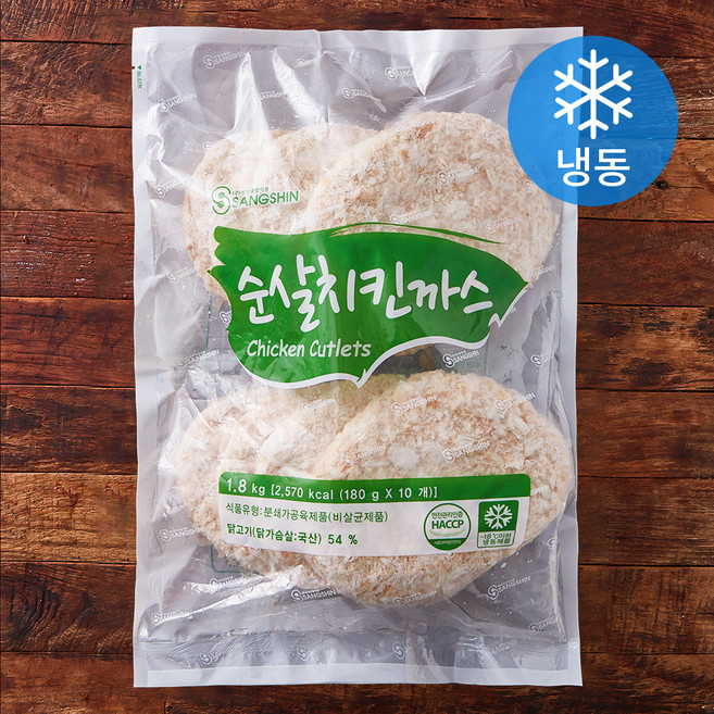 상신 순살 치킨까스 10개입 (냉동), 1.8kg, 1개