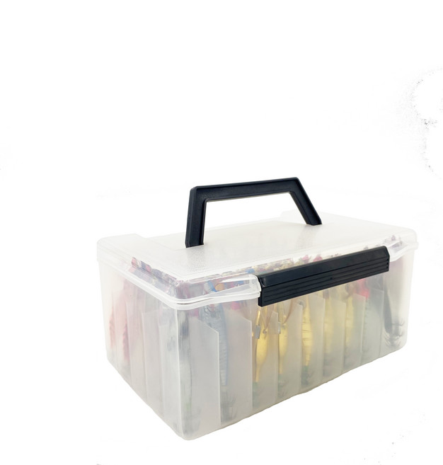 피싱템 에기 태클박스, 화이트, 1개