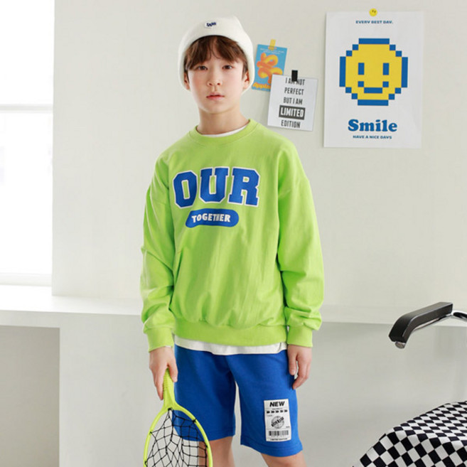 나나주니 남아용 아워뉴 라벨 상하의 세트