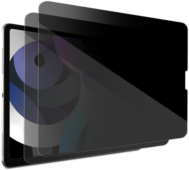 더조은셀러 태블릿PC 사생활보호 강화유리 필름 2p 세트, 블랙실드, 1세트