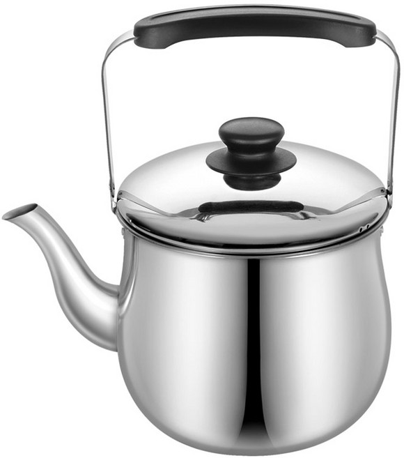 키친아트 벨리 스텐 주전자, 7L, 혼합색상, 1개