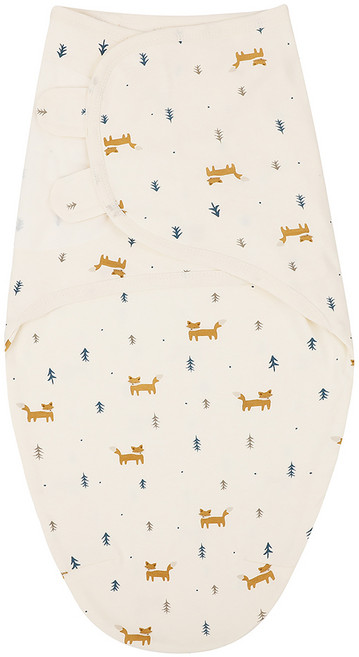 스타빈 신생아용 패턴 벨크로 순면 속싸개 S