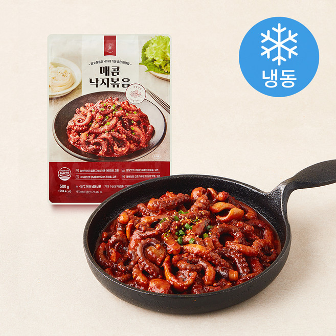 고른 매콤 낙지볶음 (냉동), 1개, 500g