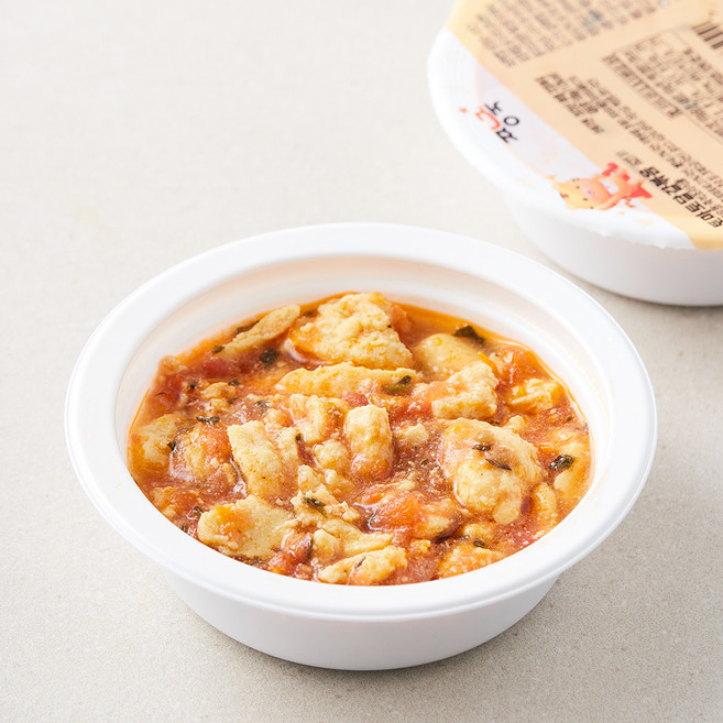 짱죽 반찬 토마토 달걀볶음, 100g, 1개