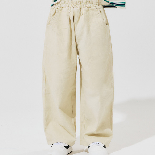 바브키즈 포켓 코듀로이 팬츠