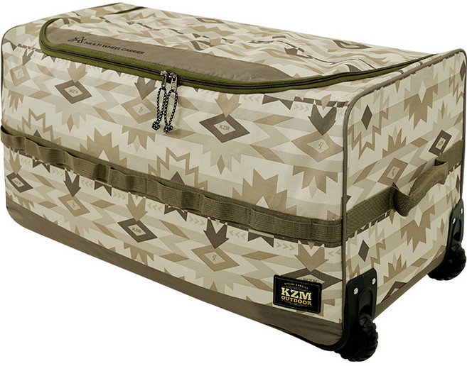 카즈미 멀티 휠 캐리어 캠핑가방, 혼합색상, 1개