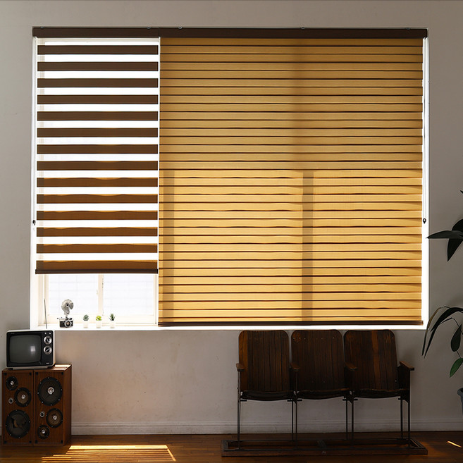 창안애 못없이 설치 무타공 안뚫어고리 콤비 블라인드