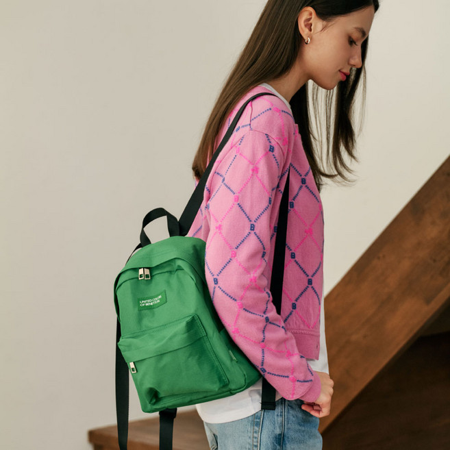 베네통 여성용 데일리 미니 백팩