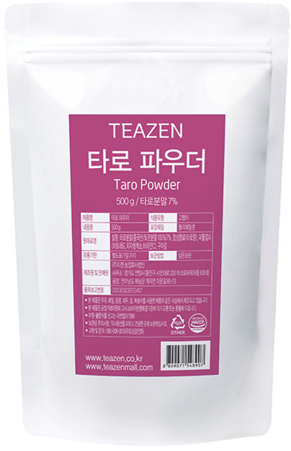 티젠 타로 파우더, 1개입, 1개, 500g