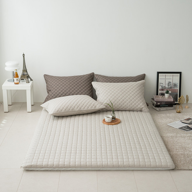 아이닉스 순면 세라지오 누빔 요커버, 그레이