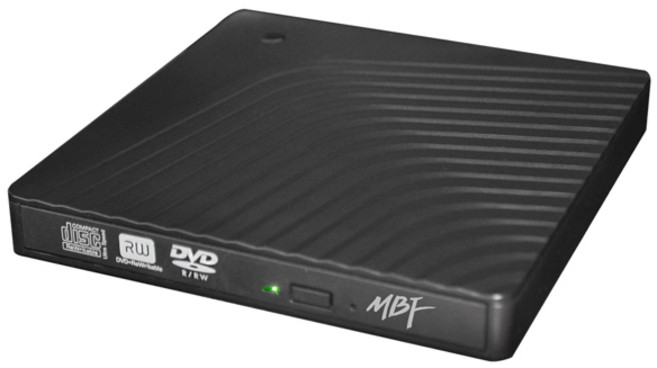 엠비에프 USB 3.0 A & C타입 외장 ODD DVD-RW, MBF-U3ODD, 1개