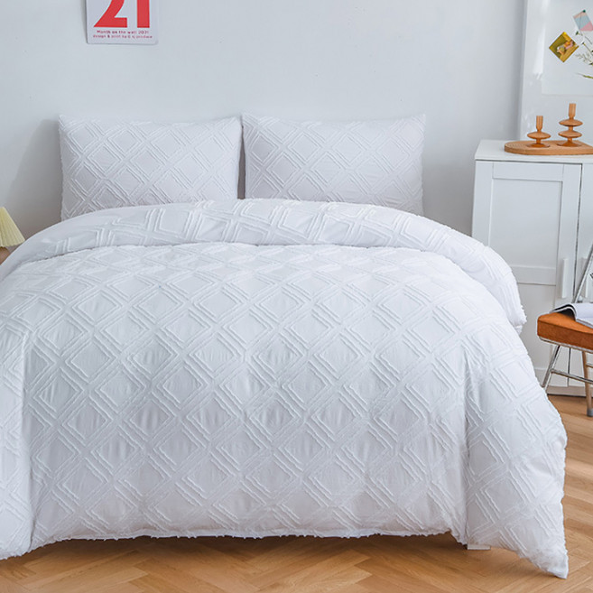 마켓에이 솔리드패턴 이불커버세트