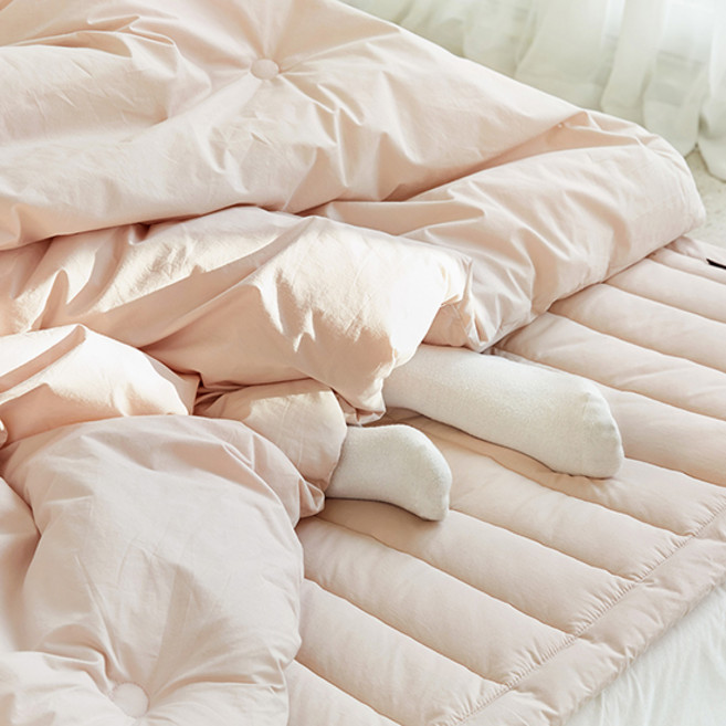 파르페by알레르망 국내 제조 60수 고밀도 순면 차렵이불베개 세트