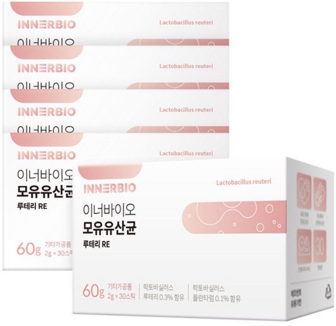 바른에프엔비 이너바이오 모유 유산균, 2g, 150개