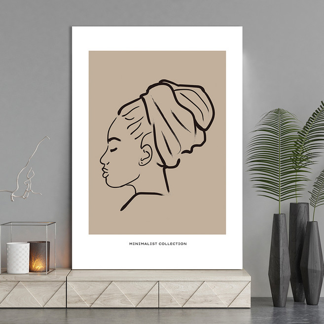 마니앤솔 액자테이블 대, 보헤미안 소녀