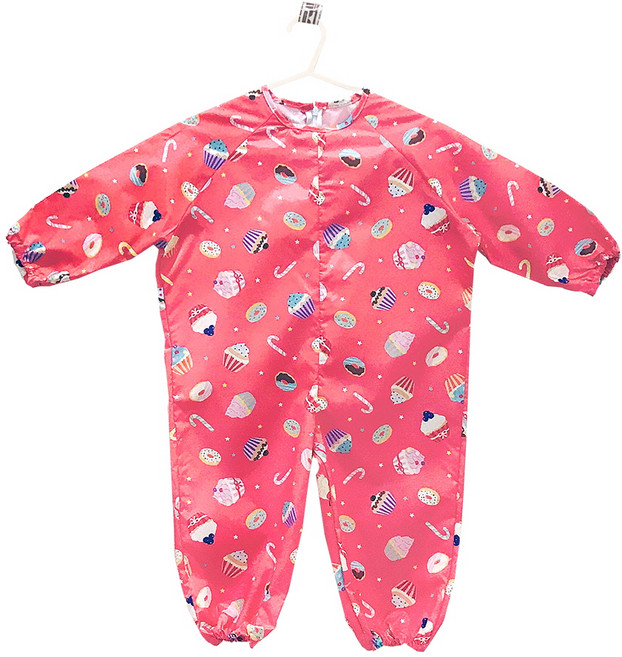 바니키즈 유아용 전신 미술가운, 컵케잌