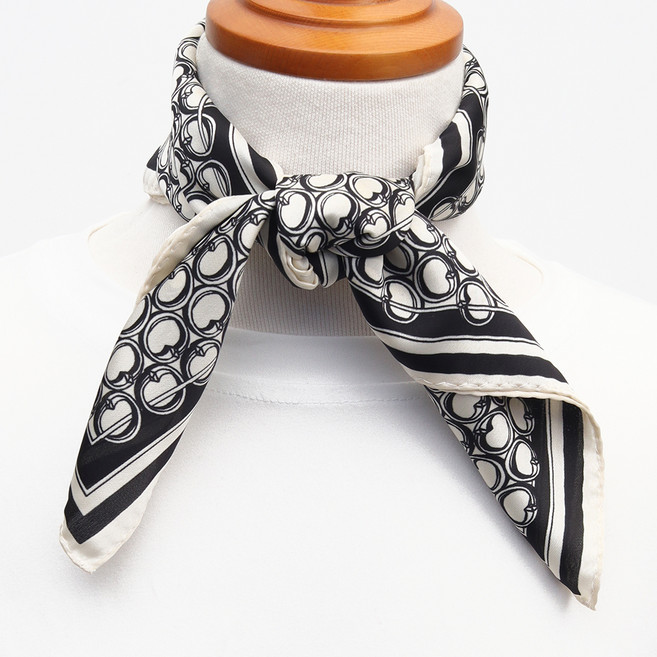 딥톡 링패턴 미니 쁘띠 스카프 DT0586