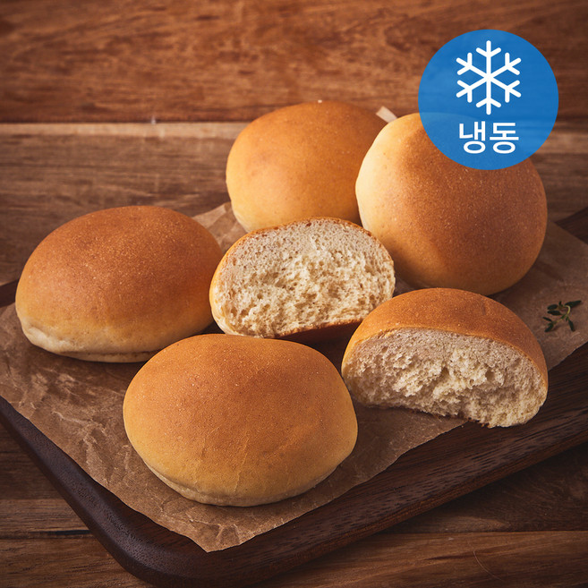 브레밀 한끼 쌀 두유 현미 모닝빵 (냉동), 45g, 5개입, 1개