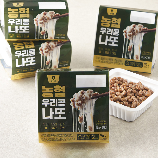 농협식품 우리콩 나또, 48g, 8개입, 1개