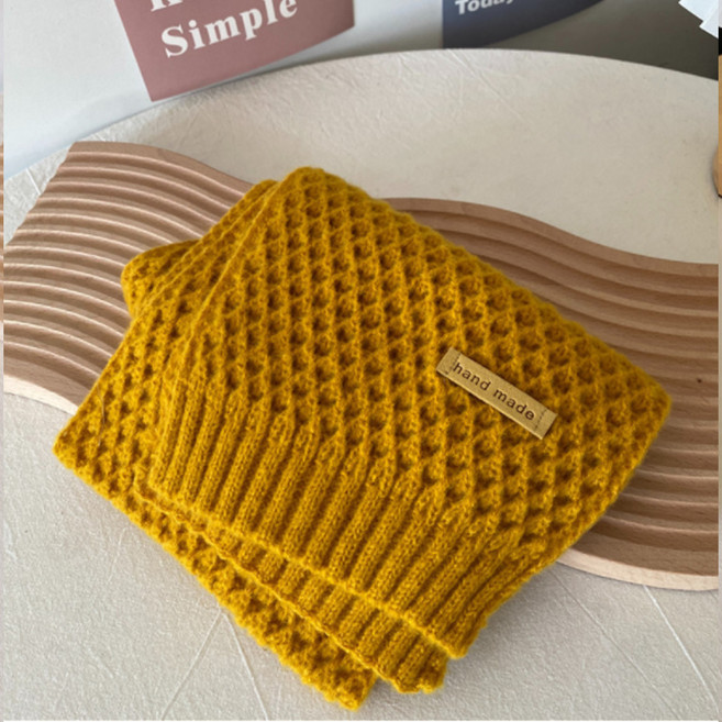 핸날 뜨개질 니트 스카프목도리