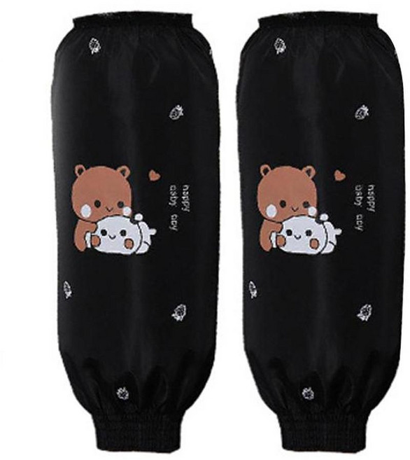 allode 快樂寶寶美術袖套組, 黑色