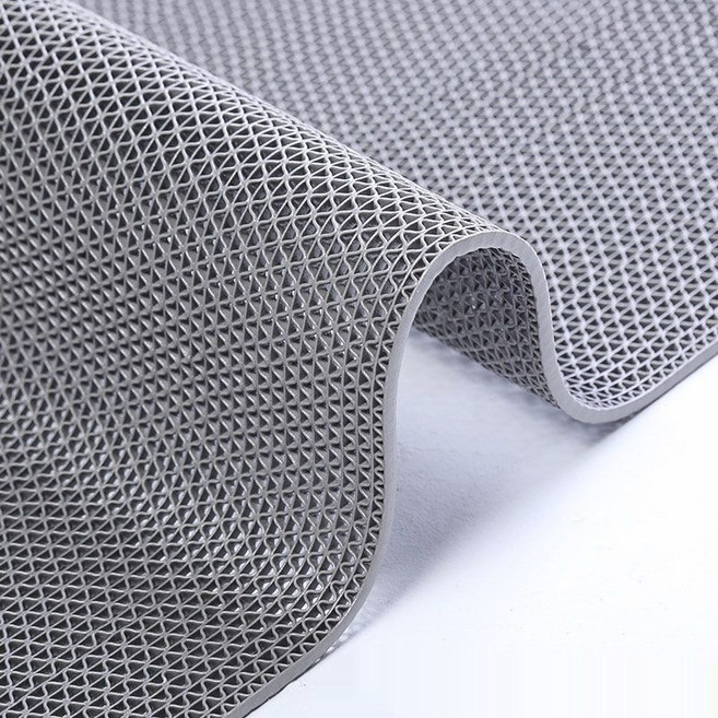 한봄누리 욕실 미끄럼방지 매트 60 x 90 cm, 그레이, 1개