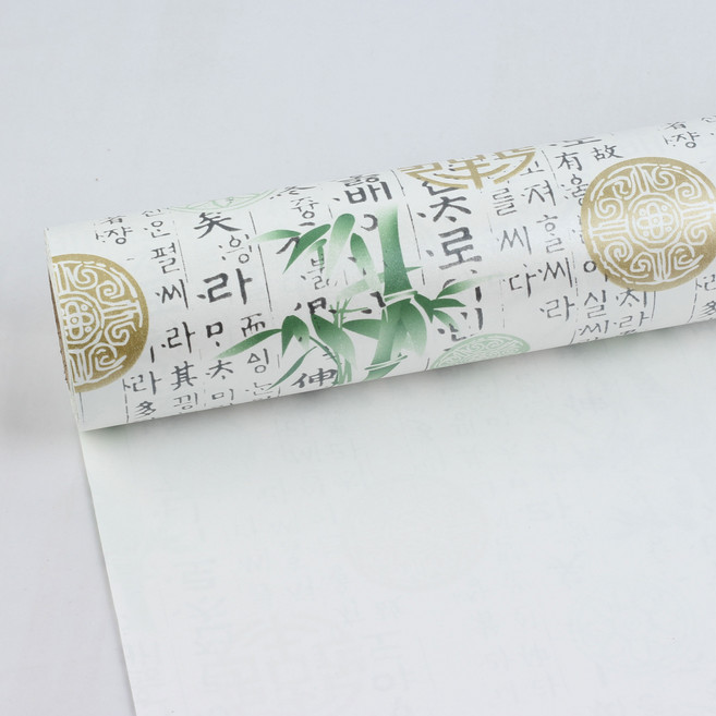 훈민정음 종이롤 포장지 53cm x 15m, 화이트, 1개